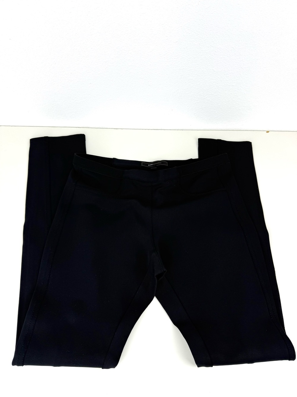 BCBGMaxAzria Black Ponte Skinny Pants S